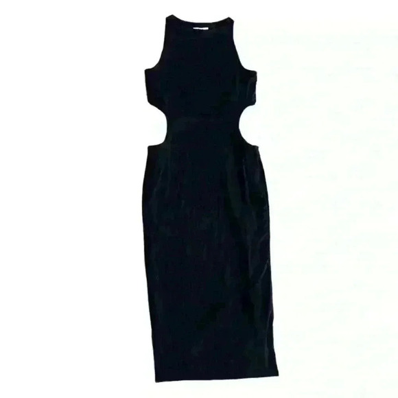 Bar lll Womens Sleeveless Cut- Out Bodycon Dress Deep Black Size XS NWT - Picture 13 of 14